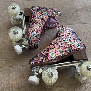 Jessica Simpson Sequin Rollerskates